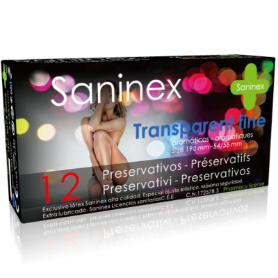 PROFILATTICI SANINEX "ULTRA THIN" ULTRASOTTILI 12 PEZZI